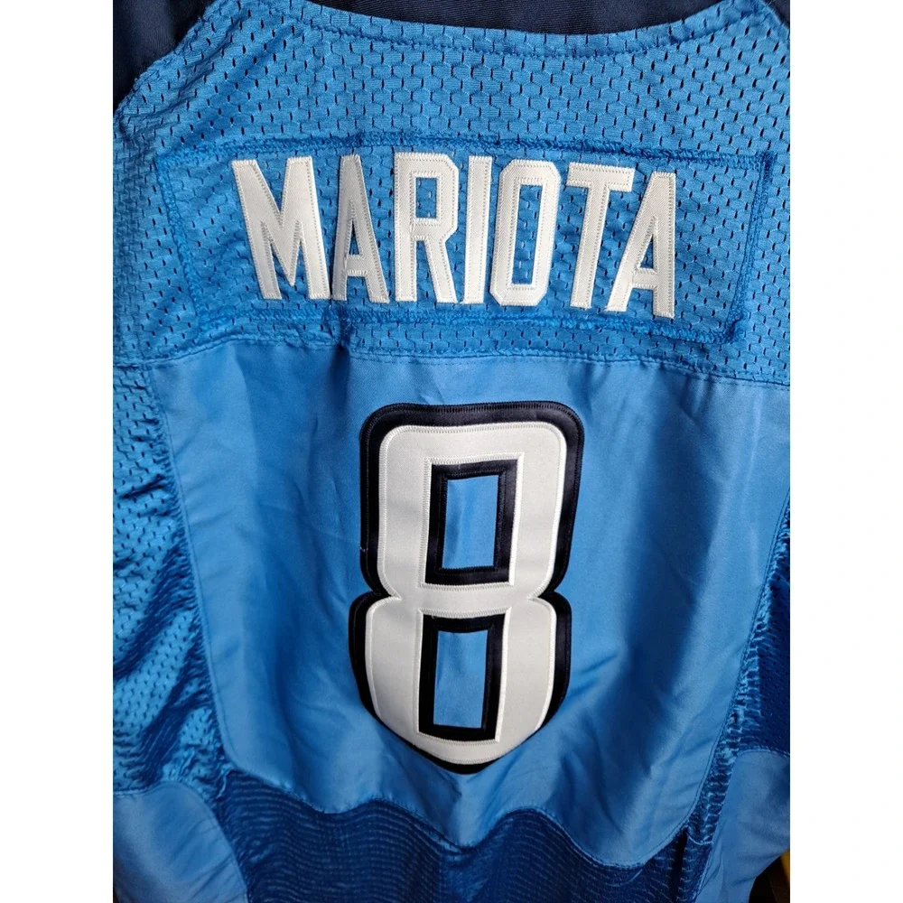 Nike NFL Tennessee Titans Mariota #8 Jersey Football Light Blue‎ Size 44